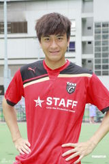 组图：马国明出席活动自曝爱踢足球