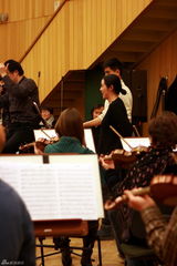 高清图：陕北民歌赴欧演唱会华沙站排练花絮