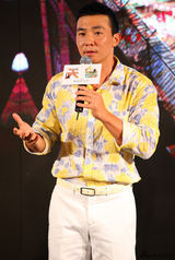 组图：《天台》发布会 周杰伦携女主角首次亮相