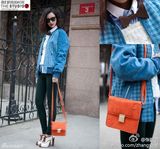 明星爱街拍第25期：清新复古学院风来袭(组图)