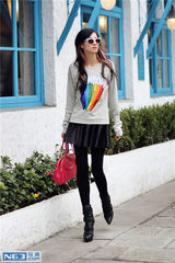 组图：章龄之全新写真 时尚百变诠释多种风格