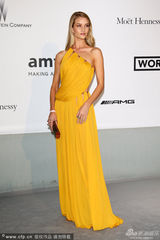 组图：戛纳慈善晚宴 比伯希尔顿风骚超模争艳