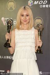 组图：陈建玮获得最佳台语男歌手奖