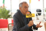 组图：新浪娱乐对话威尼斯电影节主席巴贝拉
