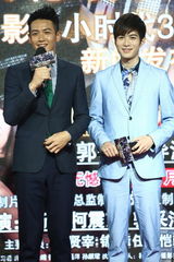 组图：《小时代3》杨幂产后首发声 柯震东搞怪