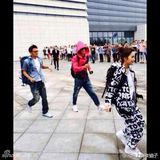 组图：文章低调筹划复出 与谢霆锋自拍心情好