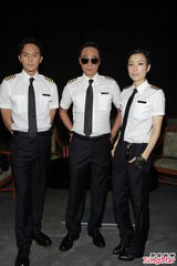 组图：《冲上云霄》电影版开机 张智霖吴镇宇帅气回归