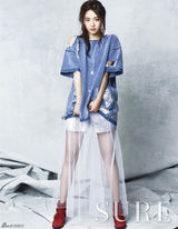 组图：李妍熙时尚写真 散发冷艳魅力