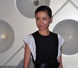 组图：董洁男人头亮相否认暴瘦 自称我非常好