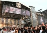 组图：摇滚乐队X-JAPAN完全复活 横滨开唱气氛爆棚