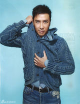 组图：甄子丹活力绅士写真酷范儿十足