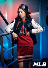 组图：Miss A秀智拍时尚写真 独特运动风潮范足