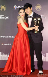 组图：戴佩妮夺2奖成大赢家 掌掴歌王林俊杰