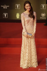 组图：胡兵携《情战》亮相 孙泰英白裙美艳动人