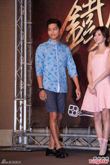 组图：《铁狮2》办开镜会 澎恰恰自揭疮疤