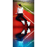 组图：白百何素颜私房照曝光 小妞玩转混搭时尚