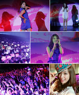 高清图：朴信惠亚洲巡演泰国站 泪流满面谢粉丝