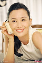 组图：陈法拉代言秀美肤 转战银幕无惧挑战