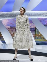 组图：戛纳开幕现场 评审团亮相贾樟柯含笑挥手