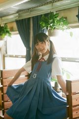 组图：徐娇小清新写真 双马尾软妹纸惹人怜