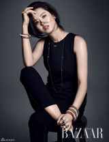 组图：宋茜EXO等写真 魅惑眼神衬妖娆魅力