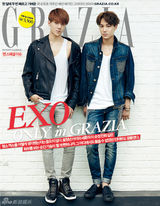 组图：EXO世勋KAI拍写真 展青春偶像帅气魅力