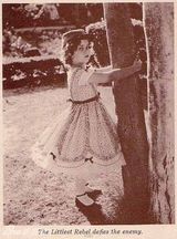 组图：秀兰邓波儿童星期可爱萌照似洋娃娃