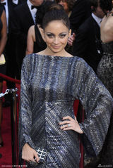 高清组图：奥斯卡红毯 妮可-里奇灰色礼服丰姿绰约 