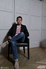 组图：郭富城梁家辉帅气写真 专访称合作默契