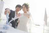 组图：刘芸郑钧马尔代夫婚礼曝光 现场浪漫唯美