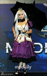 组图：韩女星高斗林出席代言网络游戏宣传活动