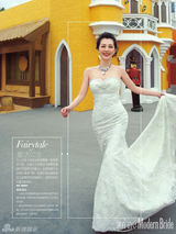 组图：刘雨鑫婚纱大片唯美浪漫宛若童话公主