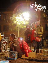 组图：《分手大师》孕妈特辑 杨幂孙俪挺肚拍戏