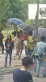 组图：《万物生长》天津开拍 韩庚范冰冰对戏