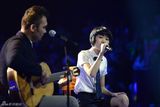 组图：好声音杨家将大考核 雨神助阵呐喊卖萌(杨坤/萧敬腾)