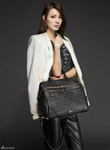 组图：韩星孙泰英演绎干练奢华秋冬时尚