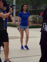 组图：中国版《跑男》杭州开拍 Angelababy邓超现身