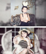 组图：谢霆锋珍贵儿时照 裸身洗澡扮妩媚兔女郎