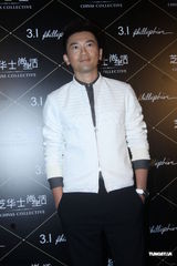 组图：古天乐苏有朋张梓琳亮相品牌时尚活动