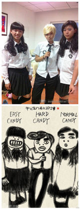 组图：脑洞太大！网友画创意人物肖像网络爆火