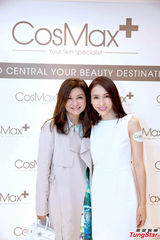 组图：黎姿出席新店开幕 喜获郑伊健支持