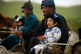 组图：《爸爸2》内蒙古大草原拍摄 萌娃受考验