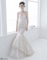 组图：李小冉纯白素雅大片梦幻迷人