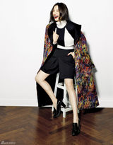 组图：小宋佳帅气登封面 个性拉风获赞