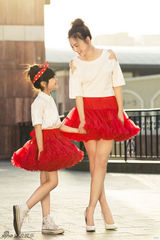 组图：毛林林“亲子”写真 与张籽沐宛如母女