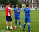 组图：慈善足球赛众星云集 X教授与鹰眼组队