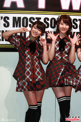 组图：AKB48台湾握手会卖萌 大赞美食成吃货