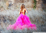 幻灯图：夏奇拉粉色纱裙唯美朦胧 秀软骨功蛮腰诱人