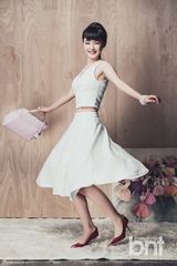 组图：演员金有贞优雅纯真 尽展可爱本色