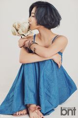 组图：f(x)成员Luna写真 百变造型魅力足